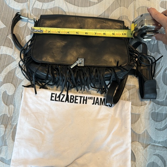 Elizabeth and James leather fringe cross body - Picture 4 of 8